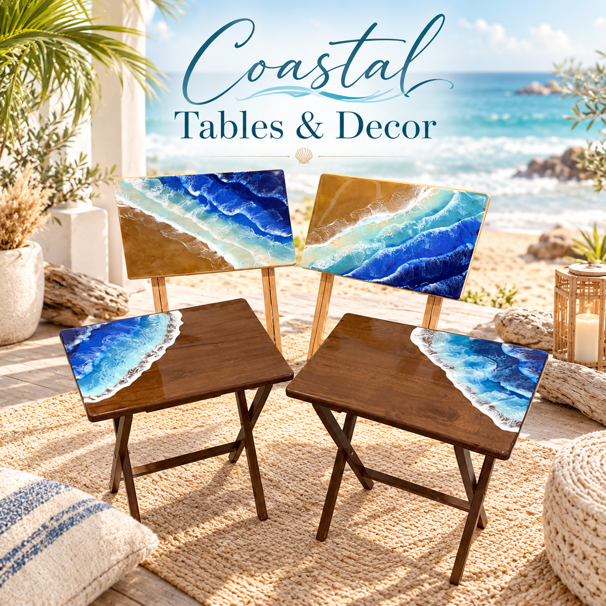 Coastal Tables & Decor