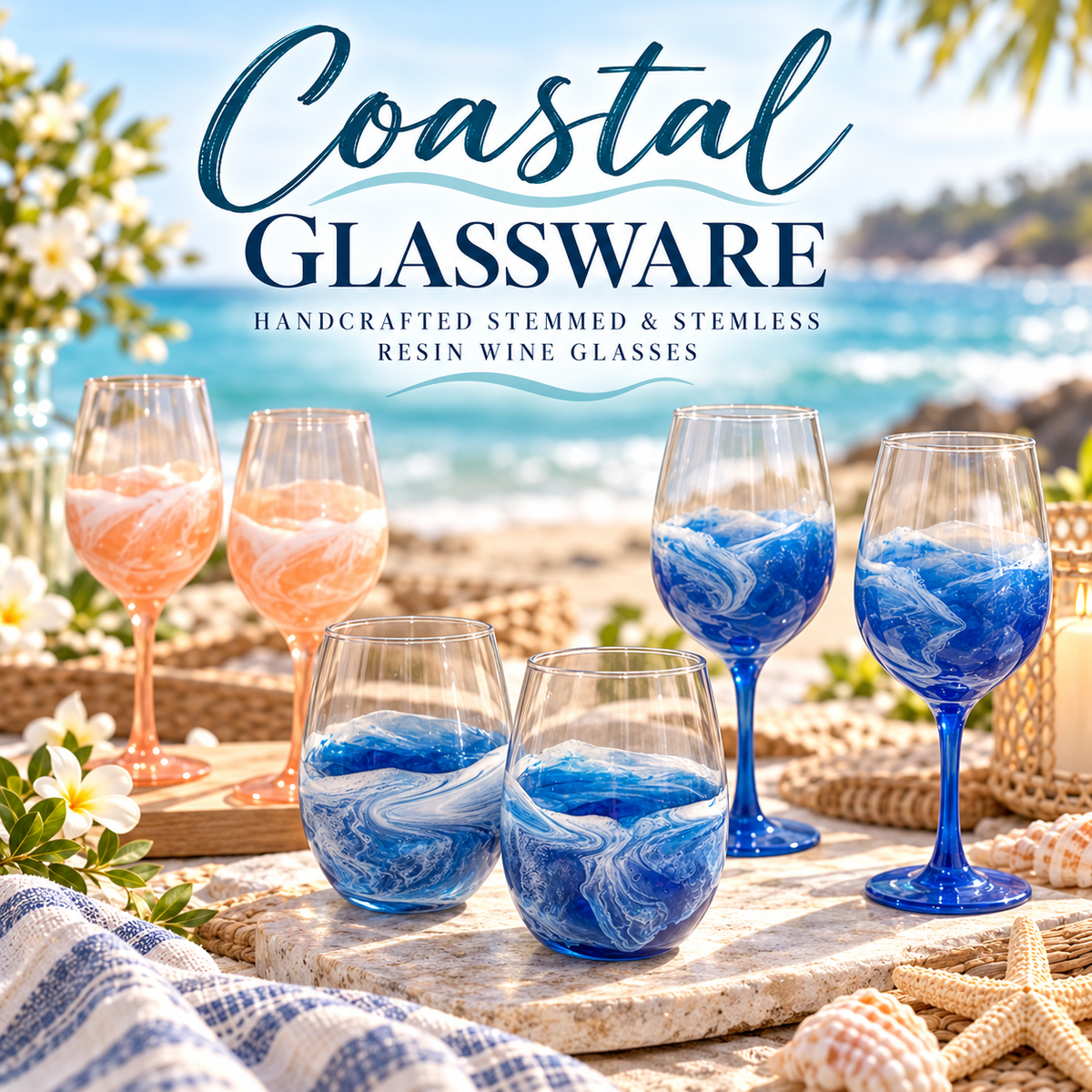 Coastal Glassware