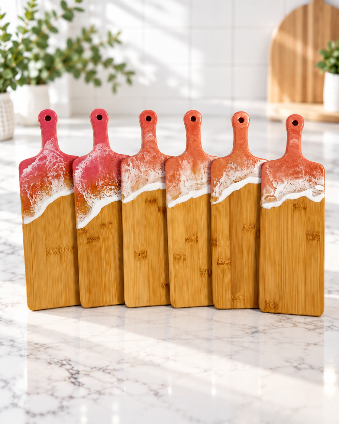 Blush Tide Collection Wine & Cheese Set for Two