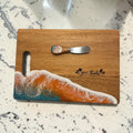 Give Thanks 13"x 9" Charcuterie Board + Spreader