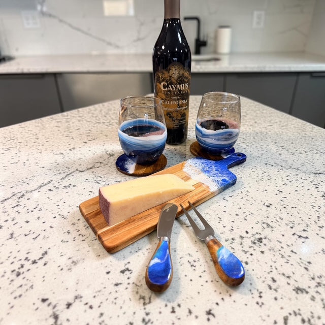 Ocean Wine & Cheese Gift Set for Two