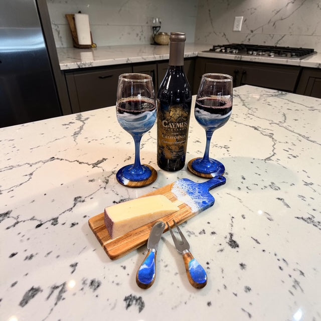 Ocean Wine & Cheese Gift Set for Two